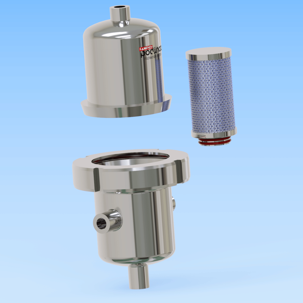 فیلتر استریل بخار تصویر انفجاری