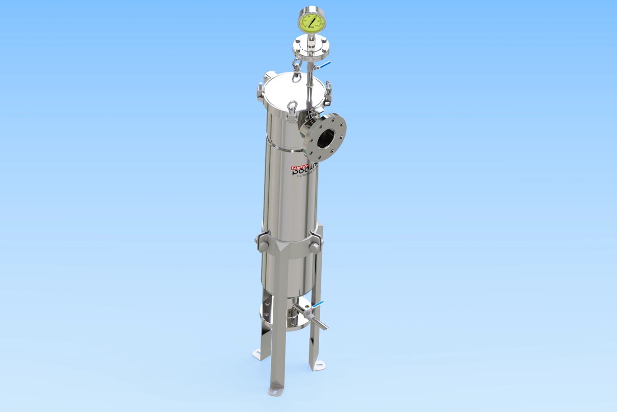 فیلتر کیسه ای با هوزینگ استنلس استیل SS BAG FILTER