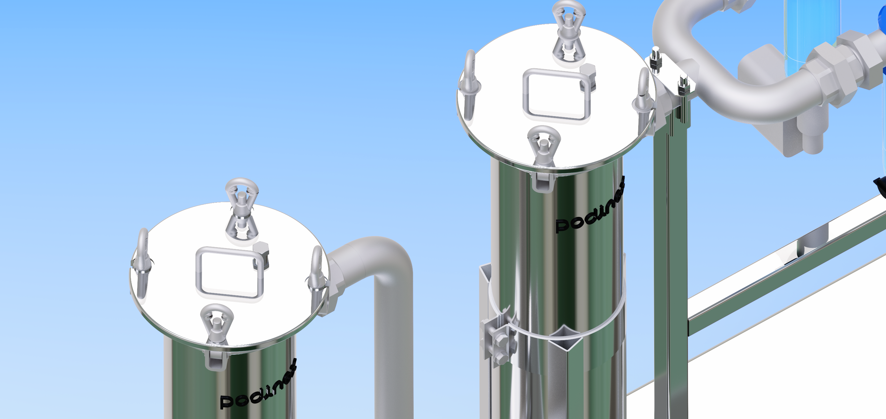 فیلترهای کیسه ای اسکید