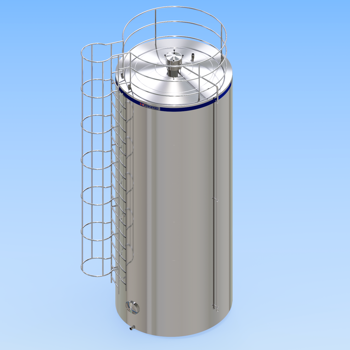 تانک ذخیره ss storage tank