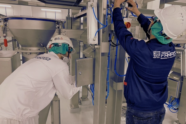 Nescafe line installation