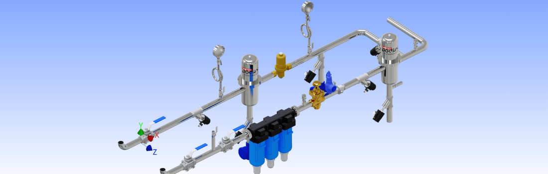 SS AIR STERILE FILTERS ASSEMBLY EN