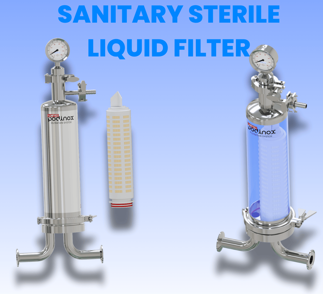 فیلتر استیل استریل آب و مایعات