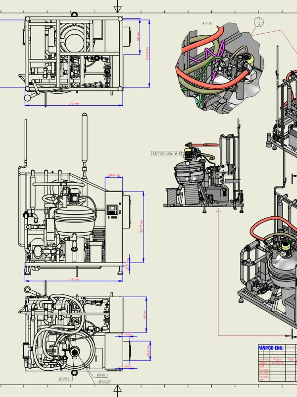 STEPHAN COOKER 3D DRAWING