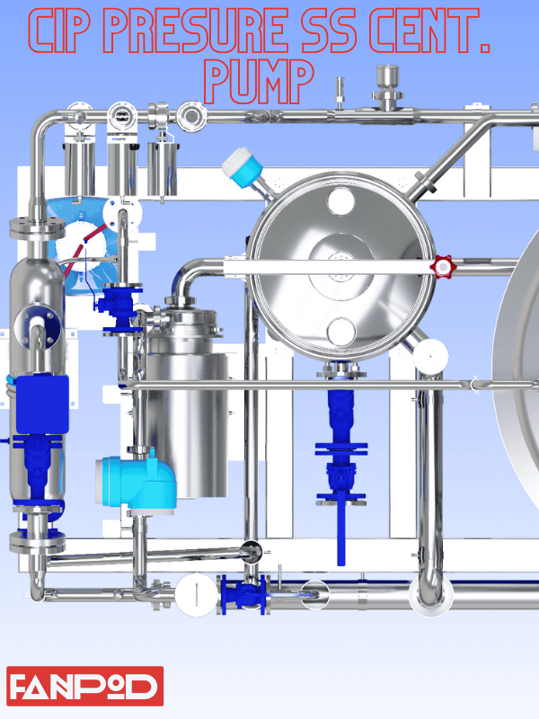 steel sanitary centrifugal pump