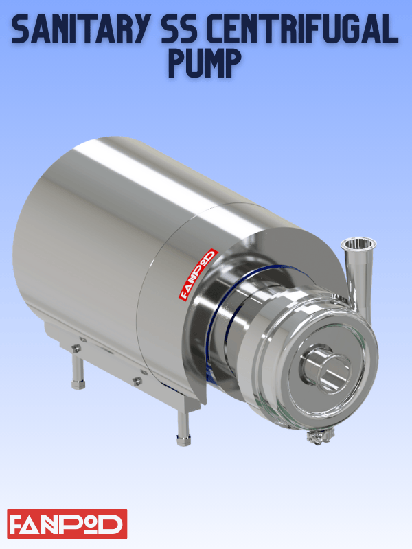 ss centrifugal sanitary pump