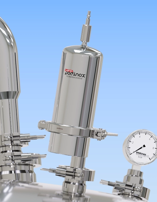Podinox cartridge filters