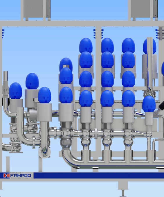 Alfa Laval uniqe mixproof valves cluster