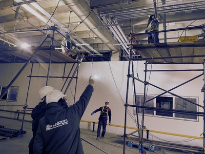 پروژه فن پاد تاسیسات کارخانه FANPOD PROJECTS