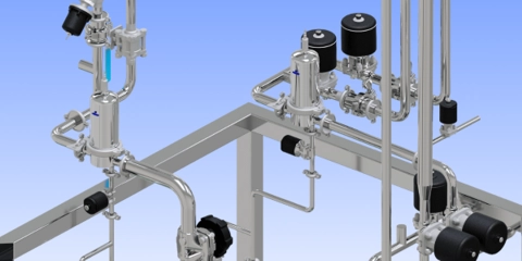 STEAM FILTER INSTALLATION