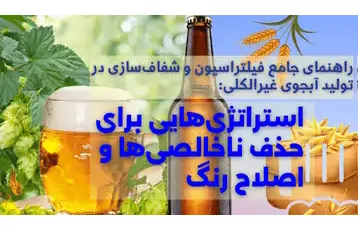 راهنمای جامع فیلتراسیون و شفاف‌سازی در تولید آبجوی غیرالکلی: استراتژی‌هایی برای حذف ناخالصی‌ها و اصلاح رنگ